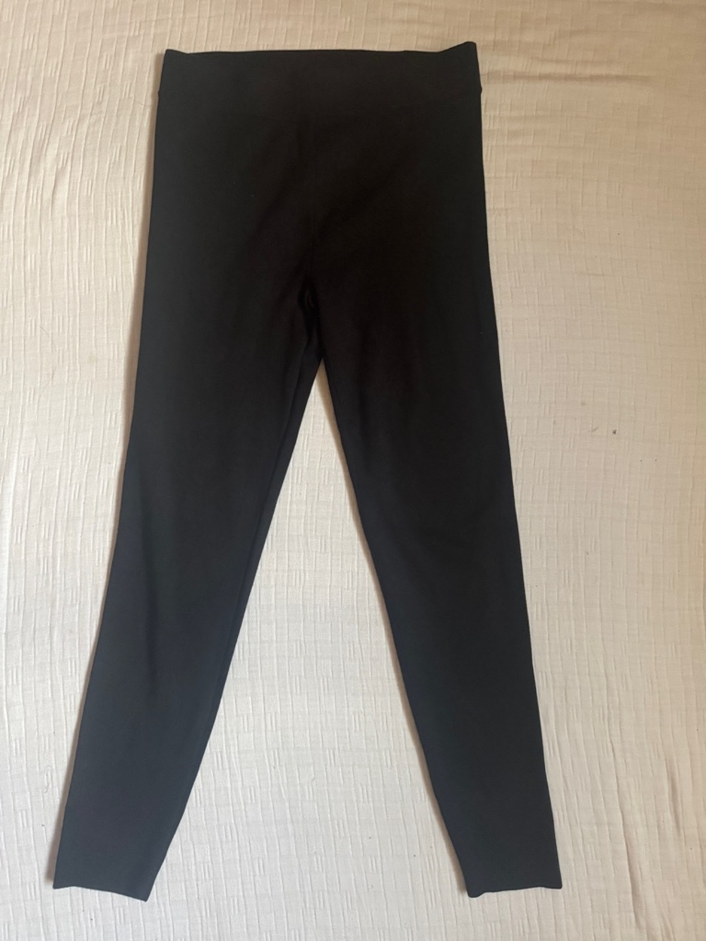 Cable & Gauge Solid Black High-Rise Leggings